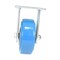 Vestil Polyurethane Rigid Caster 5 In. Diameter x 2 In. Width 771 Lb. Capacity Light Blue/Gray CST-KB-5X2PUP-R - alternate 9